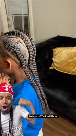This little boy natural hair braids looks extremely amazing