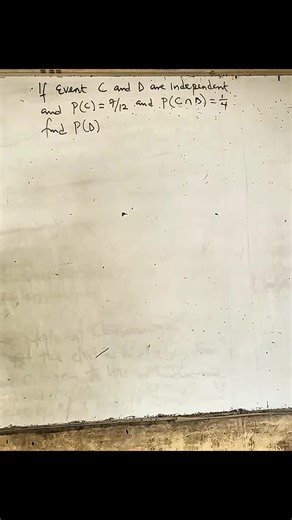 Probability of independent events. If two events are independent then: P(A and B) = P(A) × P(B) This is called the multiplication rule.