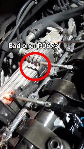 Glow plugs in action. #glowplug #tdi #fyp #shorts