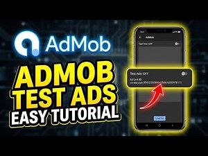 How to activate AdMob test ads for mobile app development - Easy Tutorial