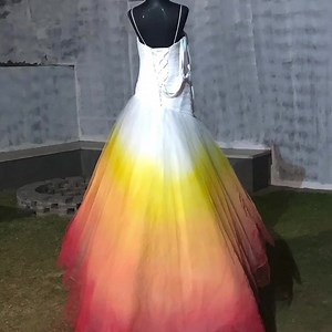 31 reactions · 12 shares | I have wanted to do this for a few years now, and after a few weeks of testing different paints, I eventually went ahead on a dress. First attempt, and the result wasn’t too bad. | Wedding planning by Wedding Connexion | Facebook