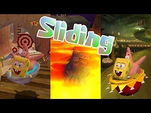 The SpongeBob SquarePants Movie Game - All Slides [4K]