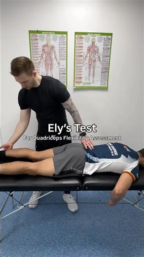 🦵🏻 Ely's Test for Quadriceps Tightness