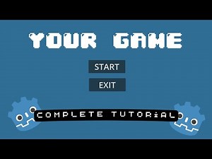 “How to Make a Game Menu in Godot 4 | Buttons, Music & Animation”