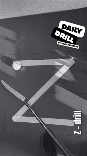 Z Drill: Start by tracing the Z slowly → Forhand Backhand, then Forhand only. Control the angles, master the flow! 🔥 Follow for more daily drills. #floorball #floorballdrills #stickhandling #dailydrill #unihockey @OXDOG Floorball @My Floorball