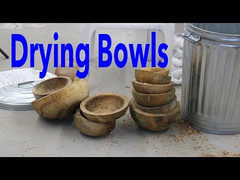 Dealing with Mold When Drying Bowls: My Way----- Woodturning with Sam Angelo