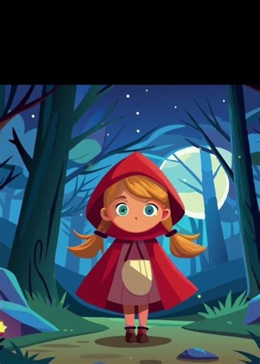 Κοκκινοσκουφίτσα 🎀1'Κλασσικα παραμύθια 🐺 #παιδιά #disney #παραμυθια #κοκκινοσκουφιτσα