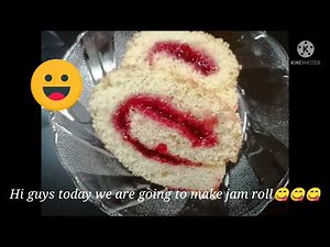 Jam roll recipe | easy and yummy | by tasty treats 😊😊😊