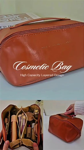 Elegant Cosmetic Bag for Organized Beauty Essentials