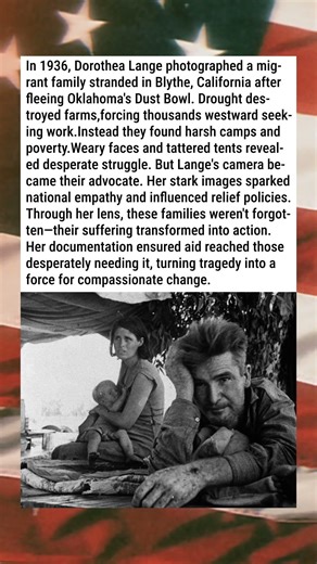 PHOTOGRAPH CHANGED DUST BOWL FAMILIES' FATE 🙏❤️📷