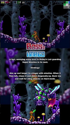 Metroid Zero Mission – Imago Boss Fight (GBA)
