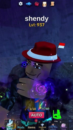 MANCING MANIA MANTAP😹😹 - Fish It #shorts #roblox