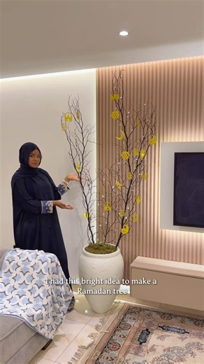 Create Your Own Ramadan Tree Decor