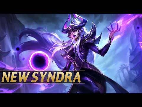 NEW SYNDRA SPLASH ART REWORK - League of Legends