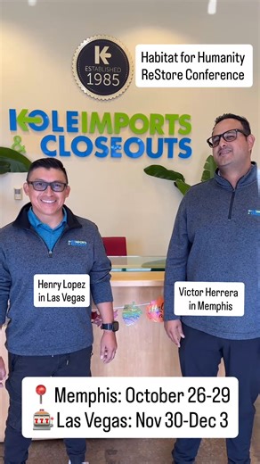 1.1K views | Kole Imports is heading to the Habitat for Humanity...