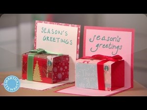 How to Make a Pop-Up Gift-Card Holder - Martha Stewart
