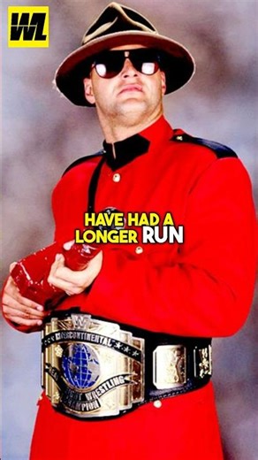 The Mountie Jacques Rougeau on Bret Hitman Hart
