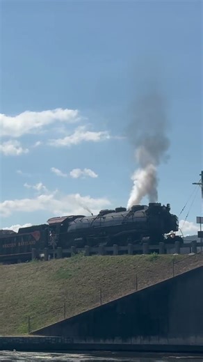 C&O 1309 Blasts Her Whistle For The Bridge