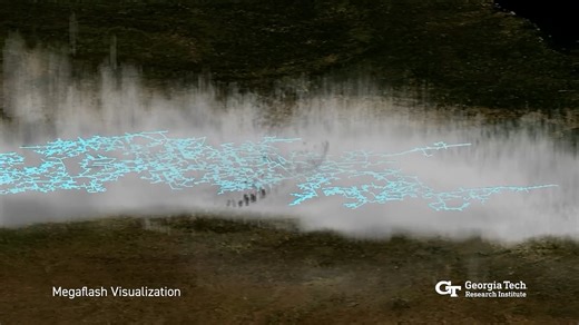 Scientists record world's longest lightning bolt dubbed 'Megaflash'