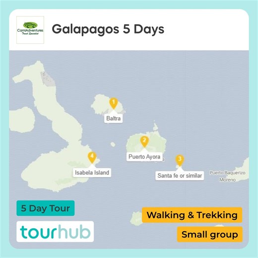 Tour | Galapagos Land Tour 5 Days | CamiAdventures Local Tour Operator | GPS5DAYS