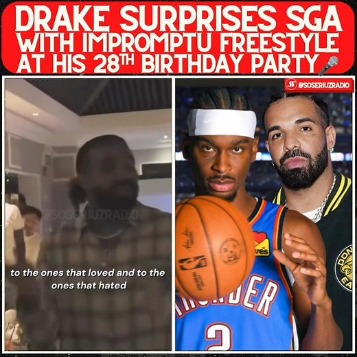 SGA'S PARTY JUST BECAME LEGENDARY THANKS TO DRAKE'S SURPRISE BARS!