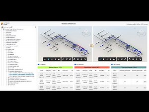 Model Differences Sample by Model Properties API of BIM360 or ACC