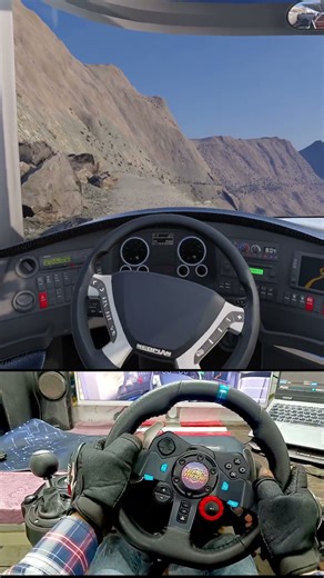 Neoplan Bus on Extreme Mountain Hill Roads! | ETS2 Offroad Challenge + Logitech G29 🚌⛰️