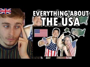 Brit Reacting to Geography Now! UNITED STATES OF AMERICA