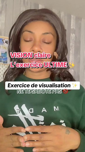 Essaie cet exercice de visualisation puissant ! 🏡💼❤️ Ne te sabote pas et découvre comment créer une vision claire de ta vie idéale ! 🌟 COMMENTE «VISION» si tu as reussie #manifestation #emotionvisualisation #lawofattraction #mindset #visualosationpositive #motivational