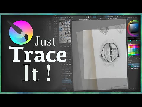 How to Trace using Krita