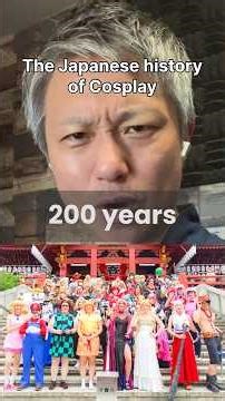 The Japanese history of Cosplay