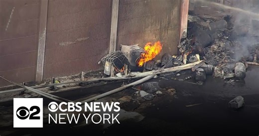 Truck fire delays traffic, damages nearby homes in Clifton, New Jersey