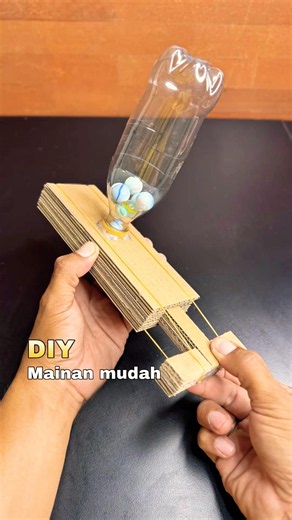 Diy mainan kelereng sederhana dari kardus #ideas #toys #mainan #idebuatanak