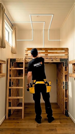 DIY Pallet Loft Bed: Ultimate Small Room Transformation (Step-by-Step)