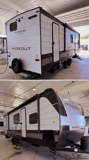 1.4K views · 30 reactions | The 2026 Keystone Hideout 261BH is a quality camper at an affordable price! It comes in at 30 feet long and sleeps up to 10! | Camp-Site RV | Facebook