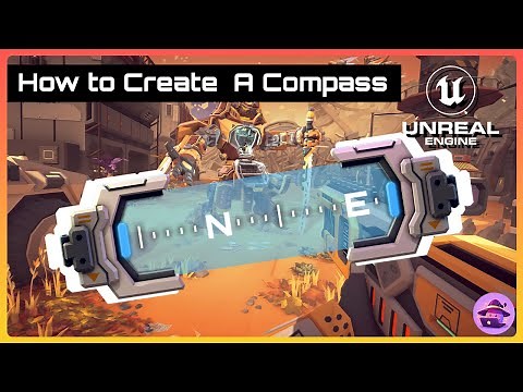 Creating a Compass in Unreal Engine 5 (Synty HUD) Part 1
