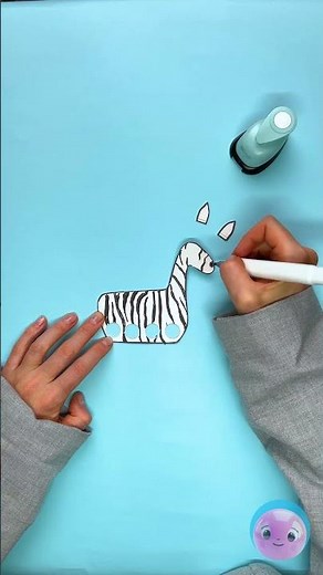 Zebra Fun! Create Your Own Cool Craft! 🦓🎨✨