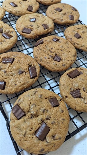 Baking Josie | All-time family fave: Anna Olson’s @chefannaolson Chocolate Chip Cookie Recipe 🍪 I skipped the chill time and they turned out soft, chewy,... | Instagram