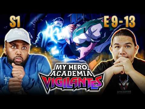 What a CRAZY Reveal! MY HERO ACADEMIA VIGILANTES || Ep9 - Ep13 || English Dub Reaction