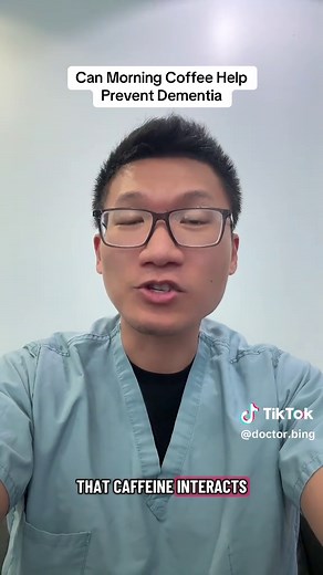 Your morning coffee or tea might be doing more than waking you up. A large long term study suggests moderate caffeinated coffee and tea intake is associated with lower dementia risk and better cognitive performance over time. Decaf did not show the same association, which points toward caffeine itself playing a role. This is correlation, not causation, and more is not better. Brain health is always about balance. #TikTokLearningCampaign #learnontiktok #BrainHealth #coffee #doctor