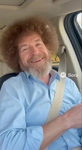 David after Dentist… but it’s Bob Ross #aiforeveryone #funny #sora #memes #davidafterdentist