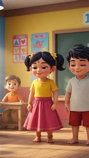 ABCD Alphabets with Marathi Meaning 🅰️| A to Z Words in Marathi for Kids | Kids Learning Video 🎶