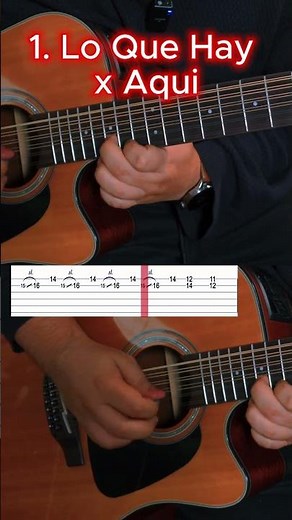 👉 los 3 Requintos Facilitos Para Principiantes #3 | lo que hay x aqui - Rels #rels #fypp #guitarra