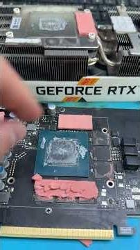 EKRAN KARTI VRAM 110 DERECE #ekrankartıtamiri #ekrankartıtamir #rtx3070tamir #rtx3070