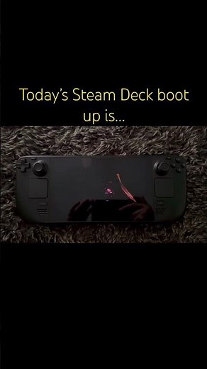 Star Wars Steam Deck Boot Up Video #gaming #starwars #steamdeck