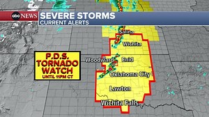 NOAA issues 'high risk' alert for intense, long-track tornadoes