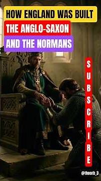 How England was built in; The Anglo- Saxon and Normans.
