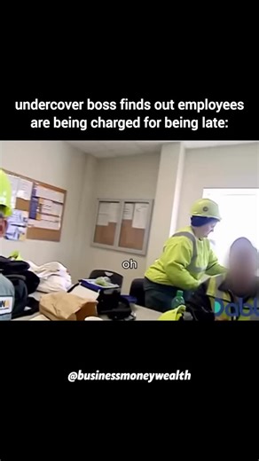 Business | Money | Wealth on Instagram: "In this episode of Undercover Boss, a high-level executive — disguised as a regular employee — stumbles upon a workplace culture where employees are harshly micromanaged and unfairly penalized for small infractions like being a few minutes late. Ultimately, once the boss reveals their true identity, they confront the problematic management style and chastise the micromanaging supervisor, highlighting how detached upper management often is from the daily r