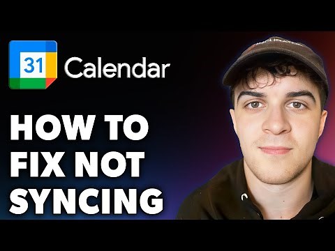 How to Google Calendar Not Syncing (Full 2024 Guide)