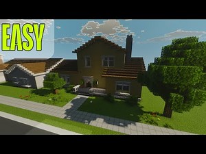 How To Build A Realistic Suburban House 🏠 In Minecraft